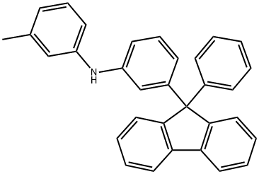 3-METHYL-N-[3-(9-PHENYL-9H-FLUOREN-9-YL)PHENYL]-ANILINE, 1292285-22-3, 结构式