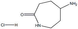 5-aminoazepan-2-one hydrochloride Struktur