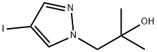 1-(4-碘-1H-吡唑-1-基)-2-甲基丙烷-2-醇, 1298032-45-7, 结构式