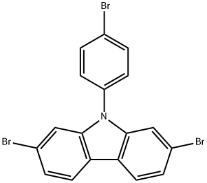 1313900-20-7 2,7-二溴-9-(4-溴苯基)-9H-咔唑