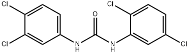 1-(3,4-DICHLORO-PHENYL)-3-(2,5-DICHLORO-PHENYL)-UREA Struktur