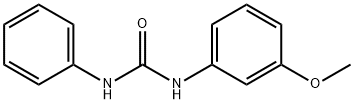 1-(M-ANISYL)-3-PHENYLUREA, 13142-83-1, 结构式