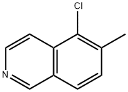 5-chloro-6-methylisoquinoline Struktur
