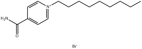 4-CARBAMOYL-1-NONYLPYRIDINIUM BROMIDE Structure