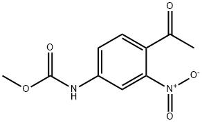 (4-乙酰基-3-硝基苯基)氨基甲酸甲酯, 1329171-70-1, 结构式