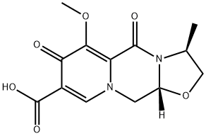 (3S,11aR)-6-methoxy-3-methyl-5,7-dioxo-2,3,5,7,11,11a-hexahydrooxazolo[3,2-d]pyrido[1,2-a]pyrazine-8-carboxylic acid Structure
