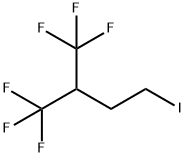 4-Iodo-1,1,1-trifluoro-2-(trifluoromethyl)butane Struktur
