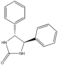 2-Imidazolidinone,4,5-diphenyl-, (4R,5R)-
 Structure