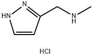 Methyl-(2H-pyrazol-3-ylmethyl)-amine dihydrochloride Struktur