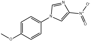 1-(4-Methoxy-phenyl)-4-nitro-1H-imidazole Structure