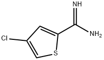 4-Chlorothiophene-2-carboximidamide Structure