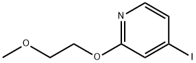 4-Iodo-2-(2-methoxyethoxy)pyridine Struktur