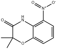 2,2-dimethyl-5-nitro-3,4-dihydro-2H-1,4-benzoxazin-3-one Structure
