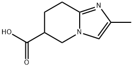 2-甲基-5,6,7,8-四氢咪唑并[1,2-A]吡啶-6-羧酸,1367865-93-7,结构式