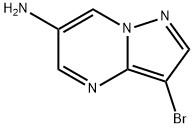 3-bromopyrazolo[1,5-a]pyrimidin-6-amine Struktur