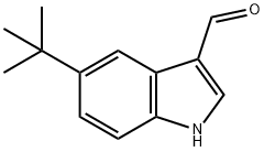5-(tert-Butyl)-1H-indole-3-carbaldehyde Struktur