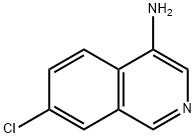 7-氯异喹啉-4-胺, 1369294-23-4, 结构式
