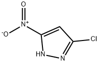 5-chloro-3-nitro-1H-pyrazole Struktur