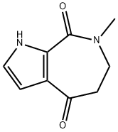 7-甲基-6,7-二氢吡咯并[2,3-C]氮杂卓-4,8(1H,5H)-二酮 结构式