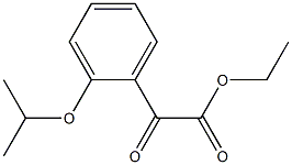 2-(2-异丙氧基苯基)-2-氧代乙酸乙酯, 1373519-34-6, 结构式
