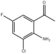1-(2-Amino-3-chloro-5-fluorophenyl)ethanone Structure
