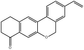 3-vinyl-10,11-dihydro-5H-dibenzo[c,g]chromen-8(9H)-one Structure