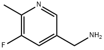 (5-fluoro-6-methylpyridin-3-yl)methanamine Structure