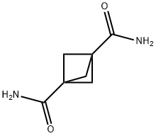 双环[1.1.1]戊烷-1,3-二羧酸二酰胺, 1379318-53-2, 结构式