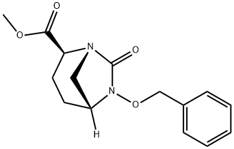 ethyl (2S,5R)-6-(benzyloxy)-7-oxo-1,6-diazabicyclo[3.2.1]octane-2-carboxylate Structure