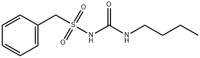 1-BENZYLSULFONYL-3-BUTYLUREA Structure