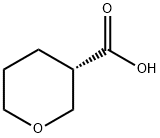 (S)-tetrahydro-2H-pyran-3-carboxylic acid Structure