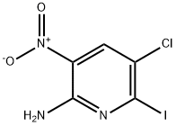 5-chloro-6-iodo-3-nitropyridin-2-amine Struktur