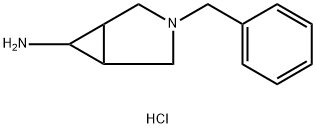 3-苄基-3-氮杂双环[3.1.0]己-6-胺二盐酸盐, 1394662-71-5, 结构式