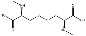 N,N'-dimethyl-L-cystine Structure