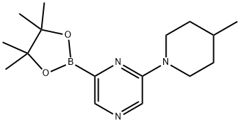 1402174-17-7 2-(4-methyl-1-piperidinyl)-6-(4,4,5,5-tetramethyl-1,3,2-dioxaborolan-2-yl)Pyrazine