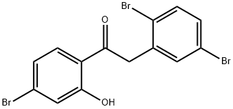 1-(4-bromo-2-hydroxyphenyl)-2-(2,5-dibromophenyl)ethan-1-one|1-(4-溴-2-羟基苯基)-2-(2,5-二溴苯基)乙烷-1-酮