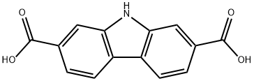 9H-Carbazole-2,7-dicarboxylic acid Structure