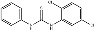 1-(2,5-DICHLOROPHENYL)-3-PHENYL-2-THIOUREA Structure