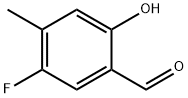 5-Fluoro-2-hydroxy-4-methylbenzaldehyde Structure