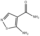 5-氨基异噻唑-4-甲酰胺, 1421637-53-7, 结构式