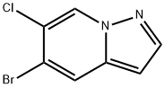 5-Bromo-6-chloropyrazolo[1,5-a]pyridine Structure