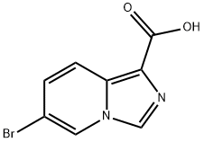 6-溴咪唑并[1,5-A]吡啶-1-羧酸, 1427405-61-5, 结构式