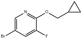 1431532-90-9 5-bromo-2-(cyclopropylmethoxy)-3-fluoropyridine