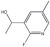 1-(2-FLUORO-5-METHYLPYRIDIN-3-YL)ETHANOL, 1449008-18-7, 结构式