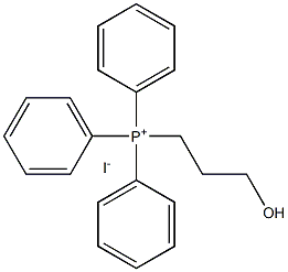 (3-HYDROXYPROPYL)-TRIPHENYLPHOSPHONIUM IODIDE Struktur