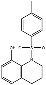 1-Tosyl-1,2,3,4-tetrahydroquinolin-8-ol Struktur