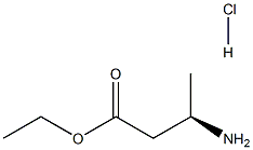 (R)-ethyl 3-aminobutanoate hydrochloride Struktur