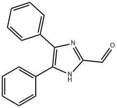 4,5-Diphenyl-1H-imidazole-2-carbaldehyde 化学構造式