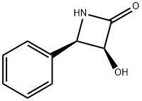 (3S,4R)-3-Hydroxy-4-phenylazetidin-2-one Structure