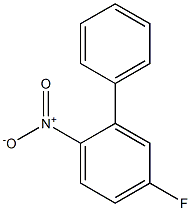 4-fluoro-1-nitro-2-phenylbenzene Structure
